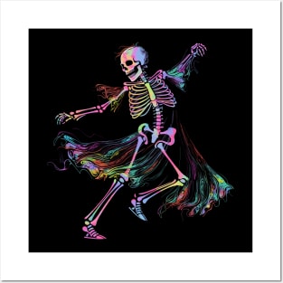 Dancing Skeleton: Art in Motion Posters and Art